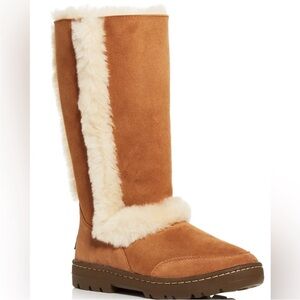 UGG -Sunburst Tall Boot - Chestnut  new